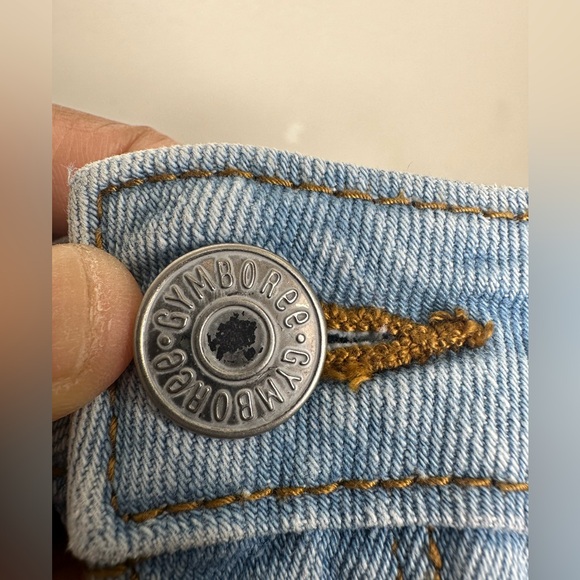 Bundle of 2 Girls Gymboree Hapy Day Embroidered denim and Justice joggers Size 6 - Picture 8 of 16